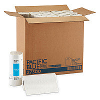 Georgia Pacific Professional Pacific Blue Select Two-Ply Perforated Paper Kitchen Roll Towels, 2-Ply, 11 x 8.8, White, 100/Roll, 30 Rolls/Carton (27300)