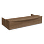HON Foundation Reception Station with Bow Front, 72" x 36" x 14.25", Pinnacle (LMRECPPNC)