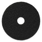 Americo Stripping Pads, 20" Diameter, Black, 5/Carton (400120)