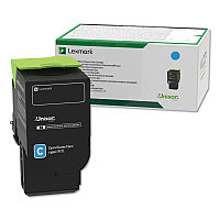 Lexmark 78C10C0 Return Program Toner, 1,400 Page-Yield, Cyan