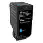 Lexmark 74C1SC0 Return Program Unison Toner, 7,000 Page-Yield, Cyan