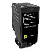Lexmark 74C1SY0 Return Program Toner, 7,000 Page-Yield, Yellow