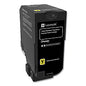 Lexmark 74C1SY0 Return Program Toner, 7,000 Page-Yield, Yellow