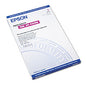 Epson Matte Presentation Paper, 4.9 mil, 11 x 17, Matte Bright White, 100/Pack (S041070)