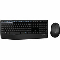 Logitech MK345 Wireless Keyboard and Mouse Combo - Full-Sized Keyboard with