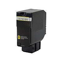 Elite 74C1SY0 Return Program Toner, 7,000 Page-Yield, Yellow