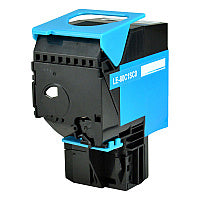 Elite 80C1SC0 Return Program Toner, 2,000 Page-Yield, Cyan
