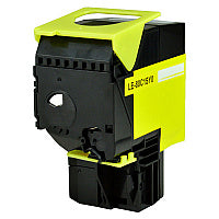 Elite 80C1SY0 Return Program Toner, 2,000 Page-Yield, Yellow