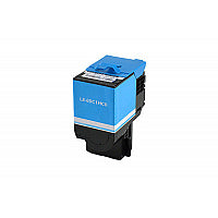 Elite 80C1HC0 Return Program High-Yield Toner, 3,000 Page-Yield, Cyan