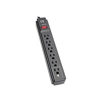 Tripp Lite Surge Protector Power Strip 6 Outlet 15 ft Cord Black 790 J
