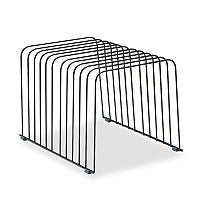 Fellowes Wire Desktop Organizer, 11 Sections, Letter to Legal Size Files, 9" x 11.38" x 8", Black (72112)