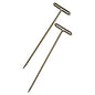 GEM T-Pins, Steel, Silver, 1.5", 100/Box (87T)