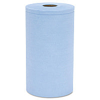 HOSPECO Prism Scrim Reinforced Wipers, 4-Ply, 9.75" x 275 ft, Unscented, Blue, 6 Rolls/Carton (C2375BH)