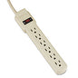 Innovera Power Strip, 6 Outlets, 4 ft Cord, Ivory (IVR73304)