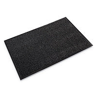 Crown Mats Dust-Star Microfiber Wiper Mat, 48 x 72, Charcoal (DS0046CH)
