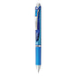 Pentel EnerGel RTX Gel Pen, Retractable, Medium 0.7 mm, Blue Ink, Blue/Light Blue Barrel (BL77C)