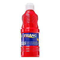 Prang Washable Paint, 12 Assorted Colors, 16 oz Dispenser-Cap Bottle, 12/Pack (10796)