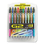 Pilot G2 Premium Gel Pen, Retractable, Fine 0.7 mm, Assorted Ink and Barrel Colors, 20/Pack (31294)