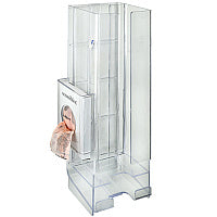 Comicrofiberort Plus Courtesy Dispenser With Scensibles Personal Disposal Bag Refill Pack, Clear, 16"hx5.94" Wx4.64" D, 1 Each, 6/mc (CPD)
