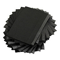 Adenna Dental Bibs Black 18 X13 4 X125, Case Of 500 (BIB740BK)