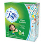 Puffs Plus Lotion Facial Tissue, 2-Ply, White, 56 Sheets/Box, 24 Boxes/Carton (34899CT)
