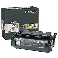 Lexmark 12A7462 Return Program High-Yield Toner, 21,000 Page-Yield, Black