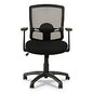 Alera Etros Series Mesh Mid-Back Chair, Supports Up to 275 lb, 18.03" to 21.96" Seat Height, Black (ALEET42ME10B)