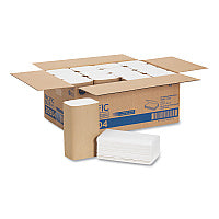 Pacific Blue(R) Single Fold Paper Towels, 1-Ply, White, 4000 Towels (20904)