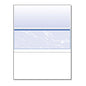 DocuGard Standard Security Check, 11 Features, 8.5 x 11, Blue Marble Middle, 500/Ream (04509)