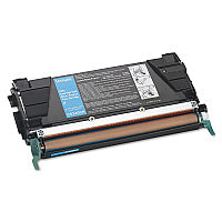 Lexmark C5240CH Return Program High-Yield Toner, 5,000 Page-Yield, Cyan