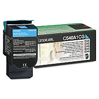 Lexmark C540A1CG Return Program Toner, 1,000 Page-Yield, Cyan
