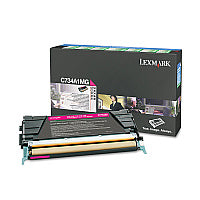 Lexmark C734A1MG Return Program Toner, 6,000 Page-Yield, Magenta