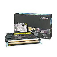 Lexmark C734A1YG Return Program Toner, 6,000 Page-Yield, Yellow
