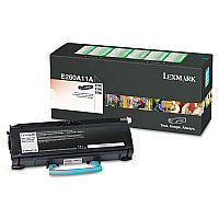 Lexmark E260A11A Return Program Toner, 3,500 Page-Yield, Black