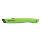 Westcott Safety Ceramic Blade Box Cutter, 0.5" Blade, 5.5" Plastic Handle, Green (16475)