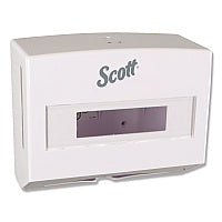 Scottfold Folded Towel Dispenser, 10.75 x 4.75 x 9, White (09214)