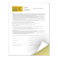 Xerox Revolution Digital Carbonless Paper, 2-Part, 8.5 x 11, Canary/White, 5,000/Carton (3R12420)