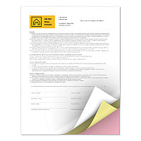 Xerox Revolution Carbonless 3-Part Paper, 8.5 x 11, White/Canary/Pink, 5,000/Carton (3R12425)