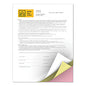 Xerox Revolution Carbonless 3-Part Paper, 8.5 x 11, White/Canary/Pink, 5,000/Carton (3R12425)