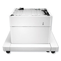 HP J8J91A LaserJet Paper Feeder and Cabinet, 550 Sheet Capacity