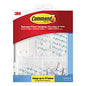 Command Clear Hooks and Strips, Assorted Sizes, Plastic, 0.05 lb; 2 lb; 4-16 lb Capacities, 16 Picture Strips/15 Hooks/22 Strips/Pack (17232ES)