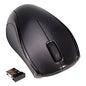 Innovera Compact Mouse, 2.4 GHz Frequency/26 ft Wireless Range, Left/Right Hand Use, Black (IVR62210)