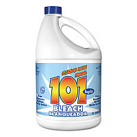 101 Regular Cleaning Low Strength Bleach, 1 gal Bottle, 6/Carton (11006755042)