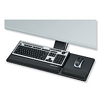 Fellowes Designer Suites Compact Keyboard Tray, 19w x 9.5d, Black (8017801)
