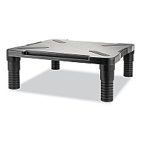 Innovera Single Level Monitor Riser, 13.13" x 13.5" x 4.92" to 7.28", Black (IVR55010)