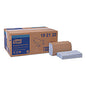 Tork(R) Windshield Single Fold Paper Towels, 2-Ply, Blue, 2240 Towels (192122)
