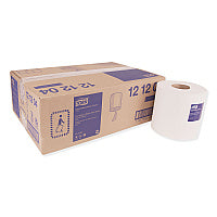 Tork(R) Center-Pull Paper Hand Towels, White, 2-Ply, 6 Rolls (121204)