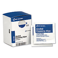 First Aid Only SmartCompliance Alcohol Cleansing Pads, 20/Box (FAE4001)