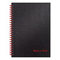 Black n' Red Hardcover Twinwire Notebooks, SCRIBZEE Compatible, 1-Subject, Wide/Legal Rule, Black Cover, (70) 8.25 x 5.88 Sheets (L67000)