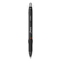 Sharpie S-Gel High-Performance Gel Pen, Retractable, Medium 0.7 mm, Red Ink, Black Barrel, Dozen (2096158)